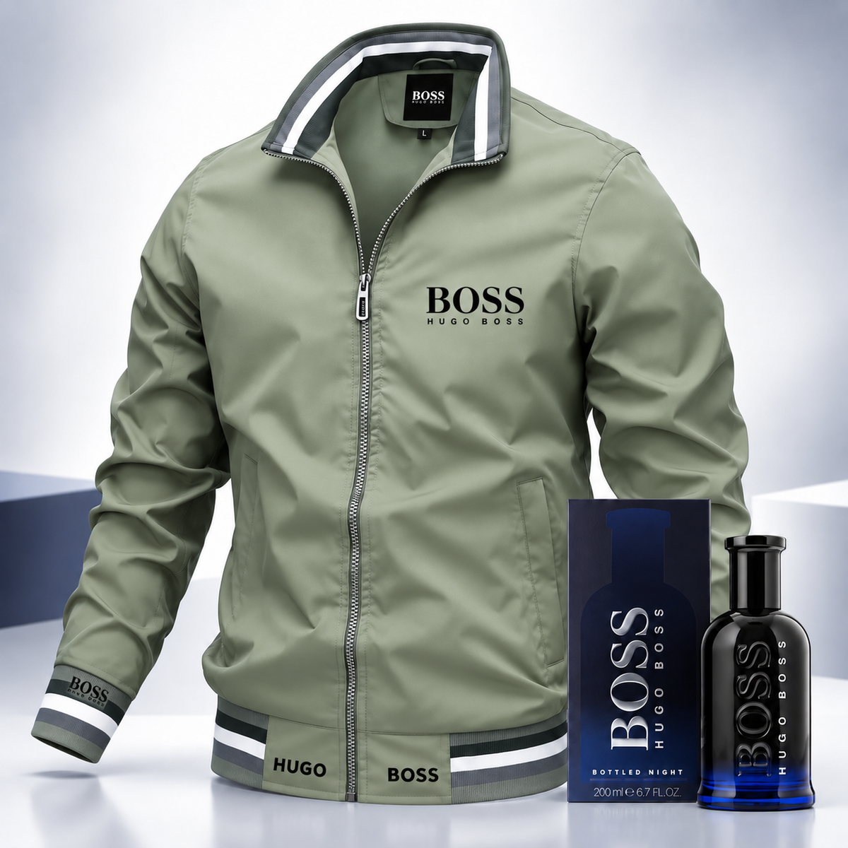 2 FÜR 1 ANGEBOT – Jacke + KOSTENLOSES Parfüm